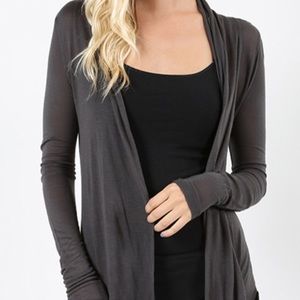 Light weight grey cardigan